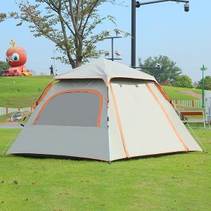 Outdoor camping tent company group built automatic fast open tent mountaineering watch the sunrise sunscreen breathable camping tent Model NO. CP-786