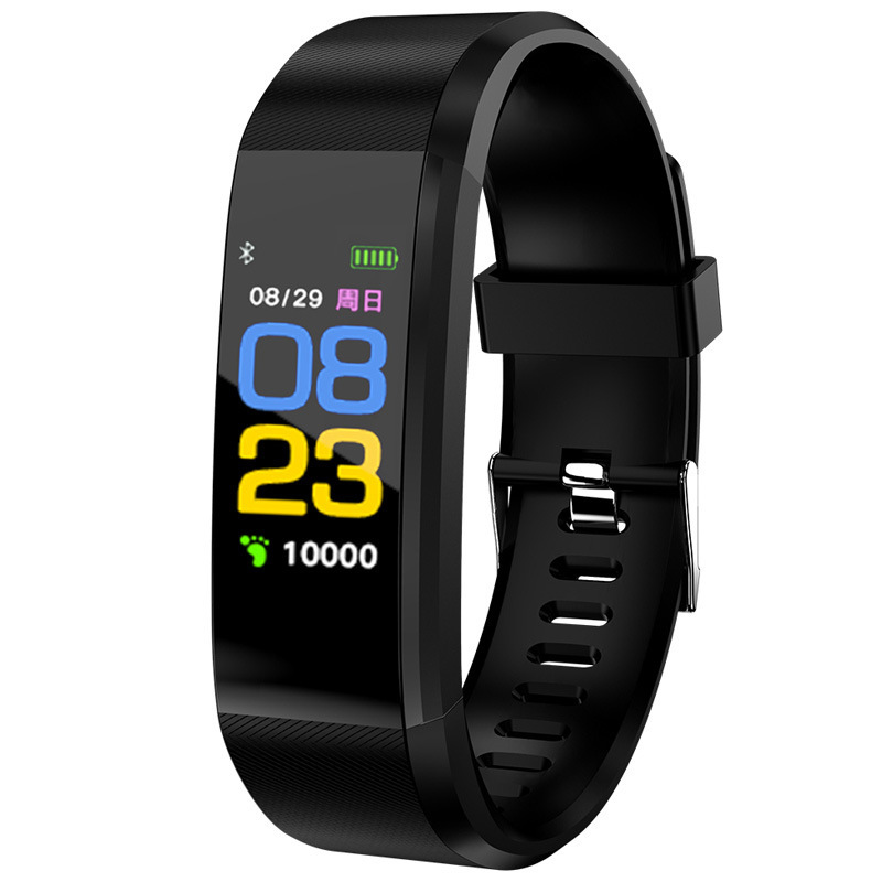 Plus smart bracelet sports waterproof heart rate blood oxygen adult blood pressure electronic bracelet monitoring men and women
